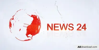 News 24 Video Displays template preview