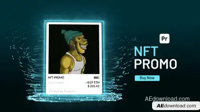 NFT Promo for Premiere Pro Premiere Pro template preview