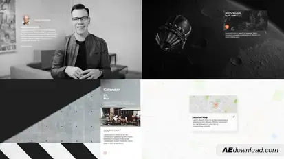 Notification Package Video Displays template preview