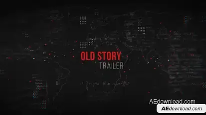 Old Story Trailer Video Displays template preview