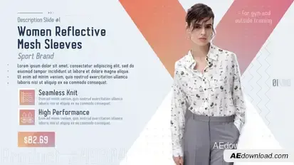 Online Sport Shopping Video Displays template preview