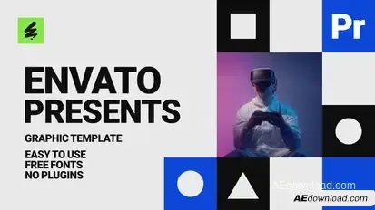 Opener - Abstract Opener Premiere Pro template preview