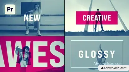 Opener - Slideshow Opener Premiere Pro template preview