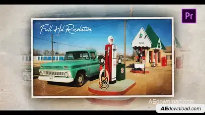 Painting Frames | Family Slideshow Premiere Pro template preview