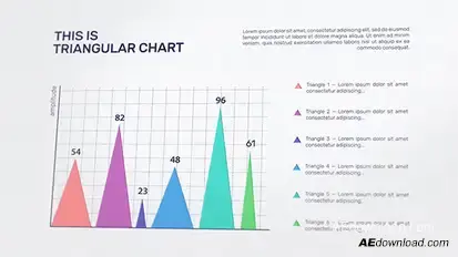 Paper Infographics Creator Video Displays template preview