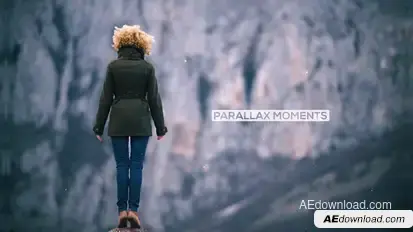 Parallax Moments Video Displays template preview