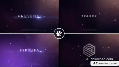 Particles | Trailer Titles Video Displays template preview