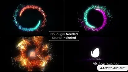 Particular Logo Video Displays template preview