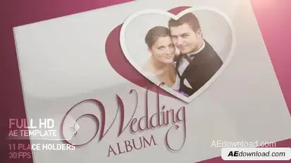 Photo Album Video Displays template preview