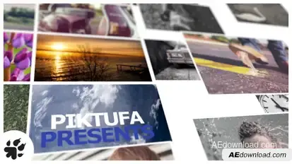Photo Gallery Memories Video Displays template preview