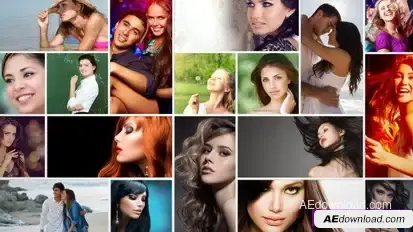 Photo Grid 8159764 – After Effects Project (Videohive) Video Displays template preview