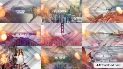 Photo Opener Premiere Pro template preview