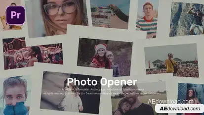 Photo Opener - Photo Intro Premiere Pro template preview