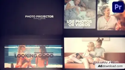 Photo Projector for Premiere Pro Premiere Pro template preview