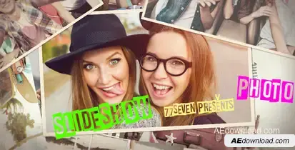 Photo Slide Show Video Displays template preview