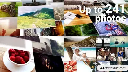 Photo Slideshow 3D III Video Displays template preview