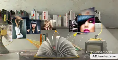 Photobook Animation Pro Video Displays template preview