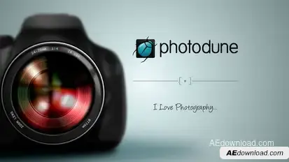 Photography Enthusiast Video Displays template preview