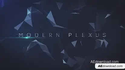 Plexus Titles Video Displays template preview
