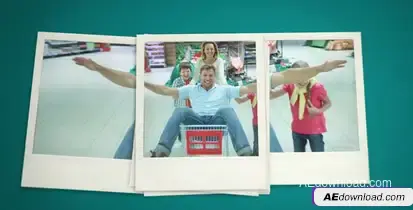 Polaroid Stop Motion – Videohive Video Displays template preview
