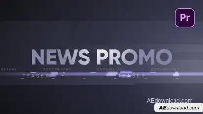 Political Promo - News Promo Premiere Pro template preview
