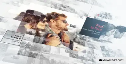 Portraits - Broadcast Pack Video Displays template preview