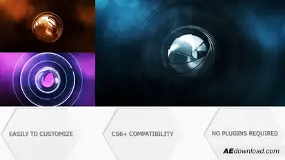 Power Logo Reveal Video Displays template preview