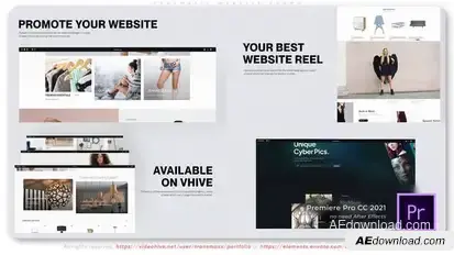 Pragmatic Website Promo Premiere Pro template preview