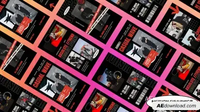 Preda Fashion Instagram Reels | Mogrt Premiere Pro template preview