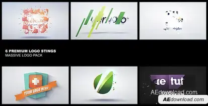 Premium Logo Pack 6in1 Video Displays template preview