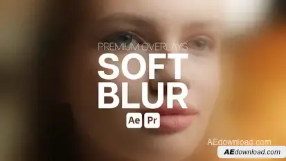 Premium Overlays Soft Blur Premiere Pro template preview