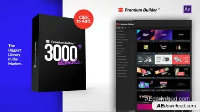PremiumBuilder Motion Pack Video Displays template preview