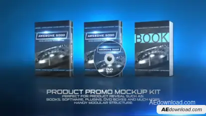 Product Promo Mockup KIT Video Displays template preview