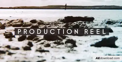 Production Reel Video Displays template preview