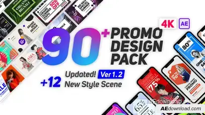 Promo Design Pack Video Displays template preview