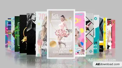 Promo Pack Video Displays template preview