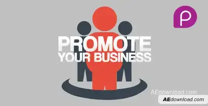 Promote Your Business Video Displays template preview