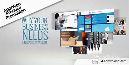 Promotion Web / App  Video Displays template preview