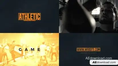 Pure Sport Template Video Displays template preview