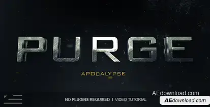 Purge Trailer Video Displays template preview