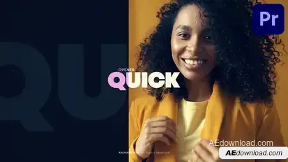 Quick Opener for Premiere Pro Premiere Pro template preview