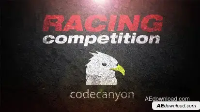 Race Logo Video Displays template preview