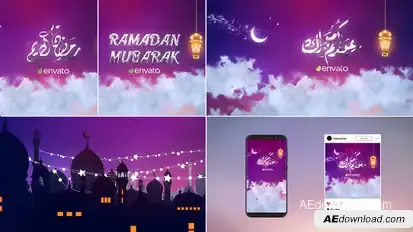 Ramadan & Eid Opener Ramadan Free Templates template preview