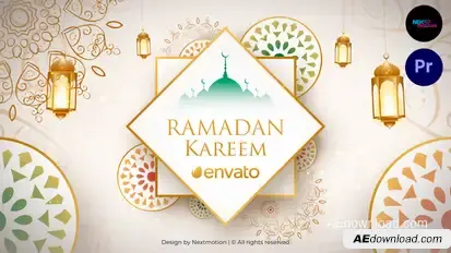 Ramadan Kareem Opener 2.0 | MOGRT Premiere Pro template preview