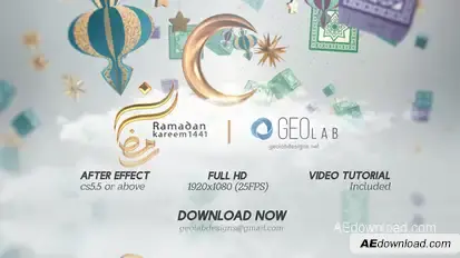 Ramadan Kareem Opener  l  Ramadan Kareem Wishes  l  Islamic Quran Month  l  Ramadan Celebrations Ramadan Free Templates template preview