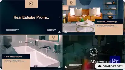 Real Estate For Premiere Pro Premiere Pro template preview