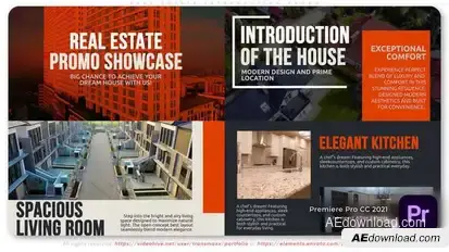 Real Estate Introduction Promo Premiere Pro template preview