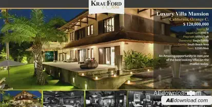 Real Estate Slideshow KIT Video Displays template preview