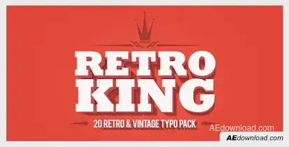 Retro King Video Displays template preview
