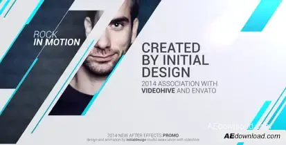 Rock In Motion Video Displays template preview